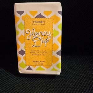 Chunks Honey Dip Bath Bar - Yellow and White